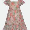 Dresses Bonnie Jean | Faith Floral Tiered Dress