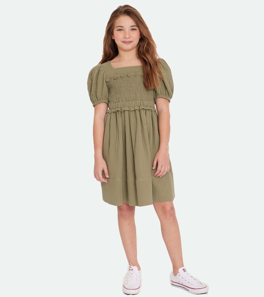 Dresses Bonnie Jean | Kai Puff Sleeve Dress