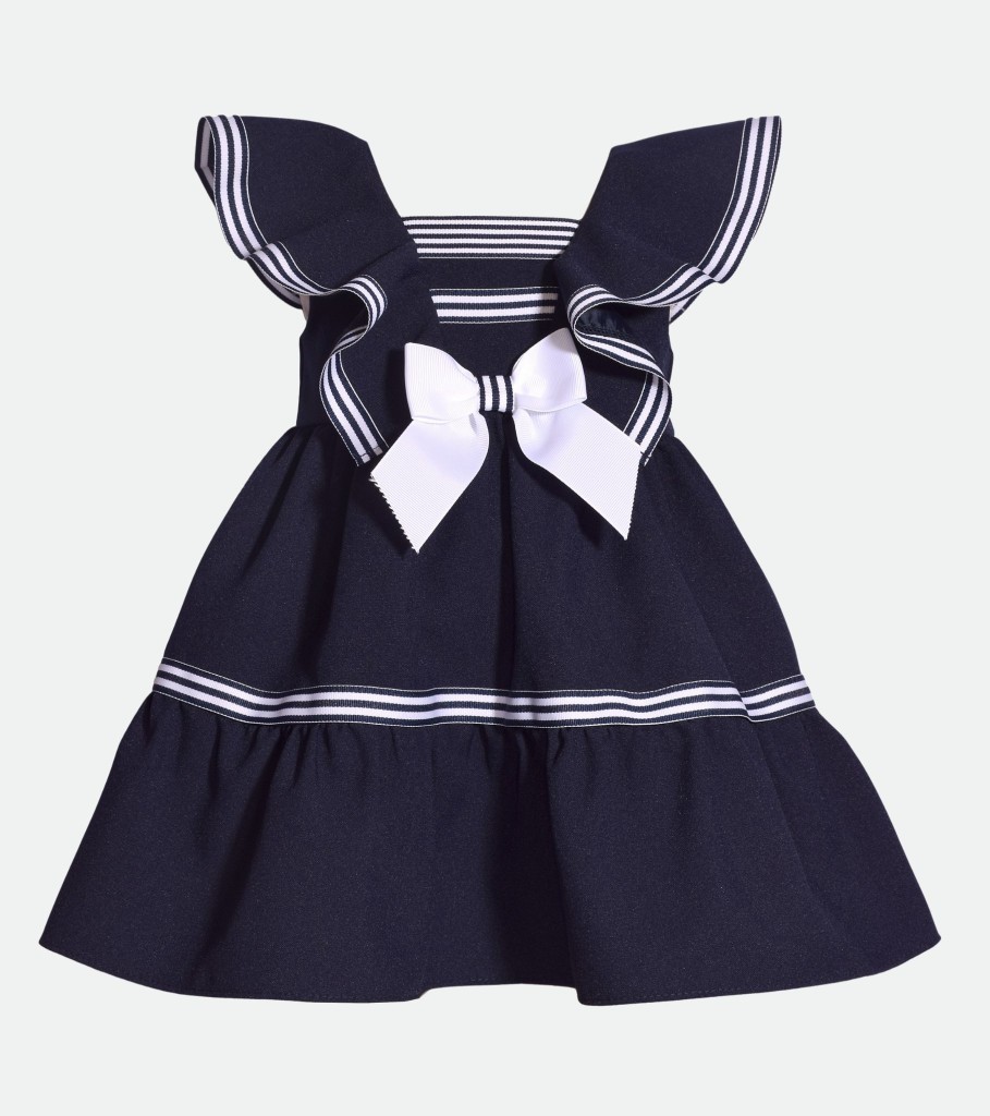 Dresses Bonnie Jean | Kira Nautical Sailor Dress