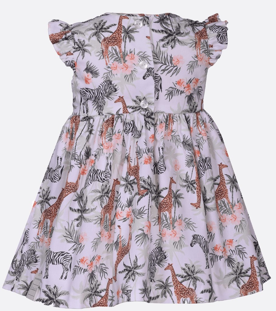 Dresses Bonnie Jean | Makenna Jungle Print Dress