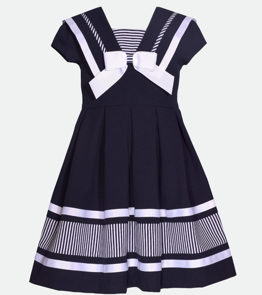 Dresses Bonnie Jean | Halle Sailor Collar Dress