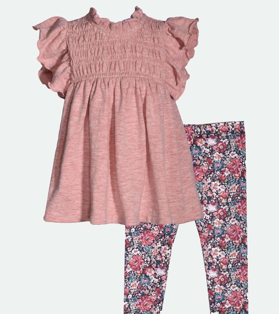 Legging & Short Sets Bonnie Jean | Rosie Floral Legging Set