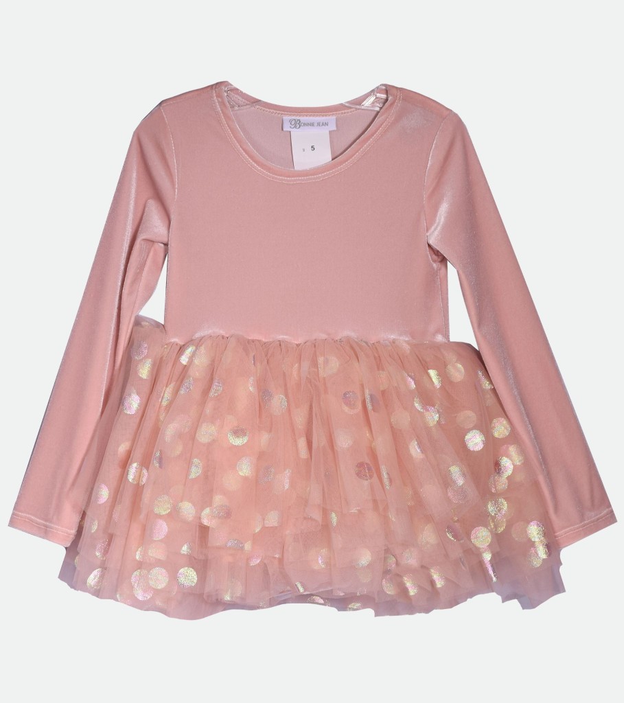 Dresses Bonnie Jean | Bailey Velvet Tutu Dress