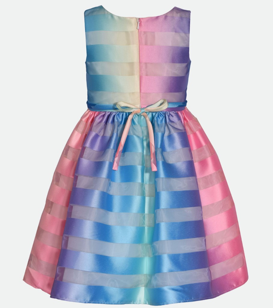 Dresses Bonnie Jean | Aubrey Rainbow Party Dress