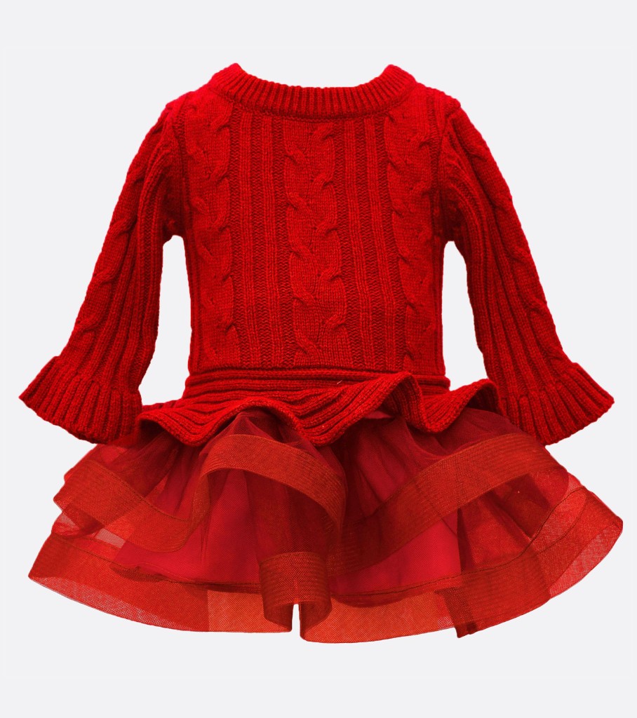 Dresses Bonnie Jean | Reese Sweater Tutu Dress