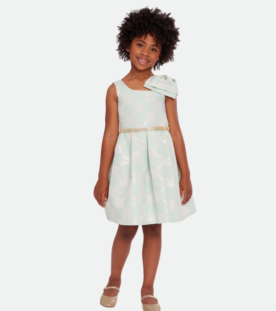 Dresses Bonnie Jean | Tiffany Bow Shoulder Dress