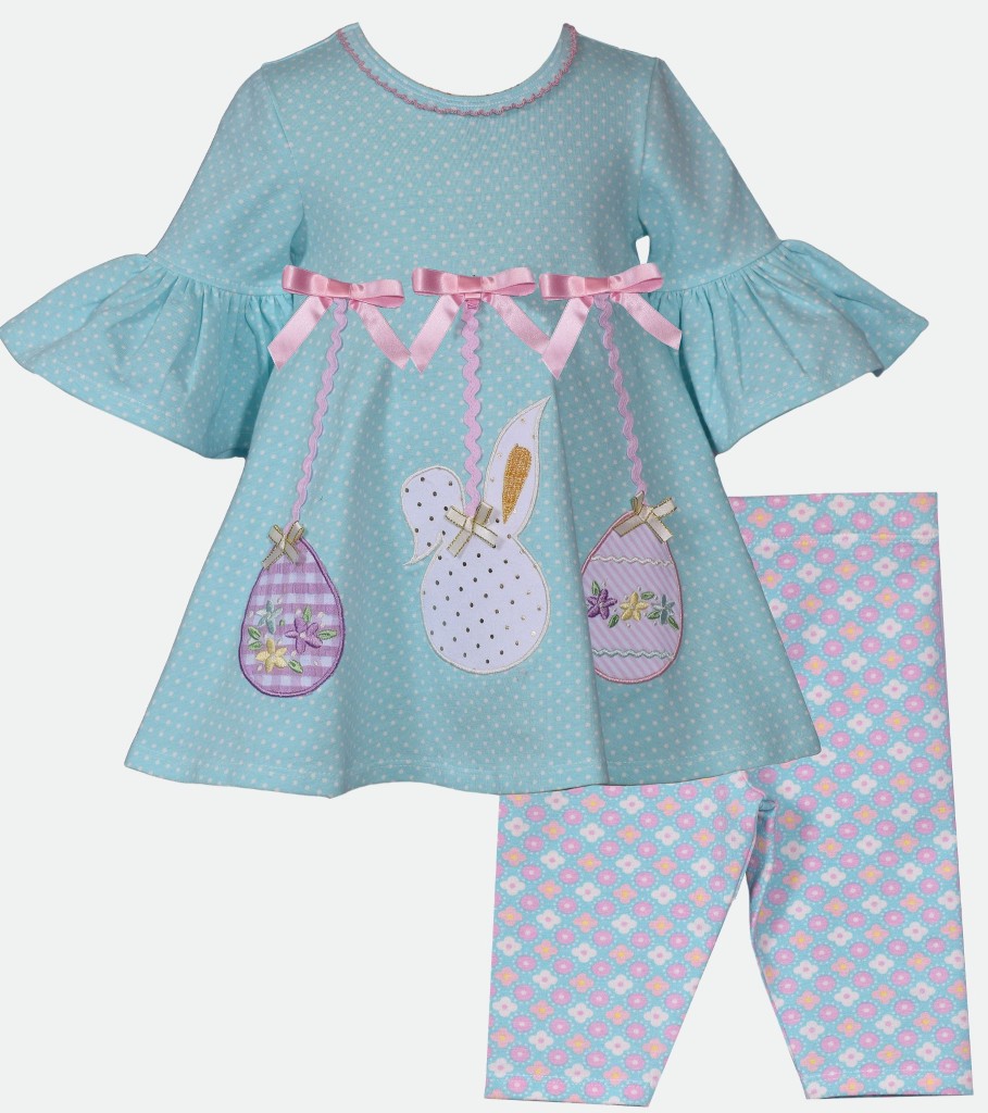 Legging & Short Sets Bonnie Jean | Briana Easter Pant Set