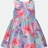 Dresses Bonnie Jean | Rose Floral Party Dress